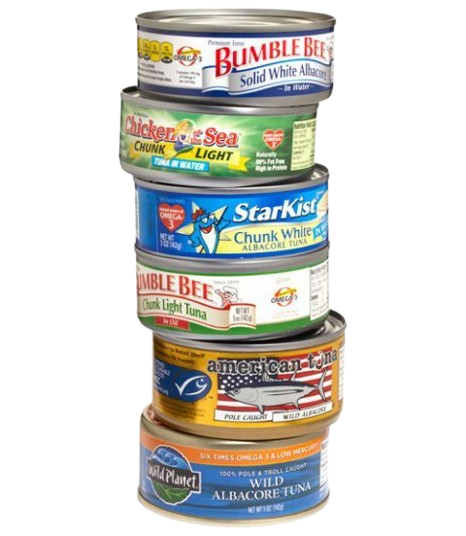 tuna cans